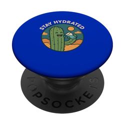 Cactus Mantente Hidratado PopSockets PopGrip Adhesivo