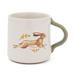 Cooksmart Forest Fable Reverse Conical Mug | British Designed Stoneware Coffee & Tea Mug | Woodland-Inspired Embossed Design | Rustic Farmhouse Drinkware | Dishwasher & Microwave Safe | 330ml