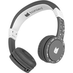 tonies Casque Audio réglable et Pliable pour Enfants avec limiteur de Volume, Casque Supra-auriculaire avec câble et Serre-tête rembourré, Anthracite
