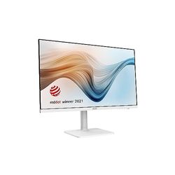 MSI Modern MD2412PW 23.8 Inch FHD Office Monitor - 1920 x 1080 IPS Panel, 100 Hz, Eye-Friendly Screen, HDR Ready, Built-in Speakers, 4-Way Adjustable Stand - HDMI 1.4b, USB Type-C