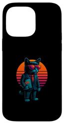 Retro Cat With Cpa Tax Skills Certified Public Accountant Case for iPhone 14 Pro Max