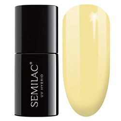 SEMILAC 023 Banana Nail UV Gel Polish | Long Lasting and Easy to Apply | Soak off UV/Led | Perfect for Home and Professional Manicure and Pedicure 7 ml