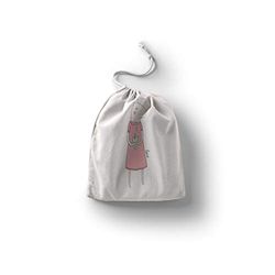 Bonamaison Printed Cotton Produce Bag with Drawstring, Reusable Grocery Bag, Biodegradable Eco-Friendly Bags, Travel Pouch, Sachet Bags, Shopping Bag, Eco Friendly, Foldable, Size: 40x50 Cm