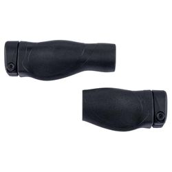 Herrmans Clik Comfort handgrepen zwart 123/90 mm