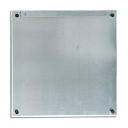 Zeller 11602 Lavagnetta magnetica in vetro, 40 x 40 cm, colore: Nero
