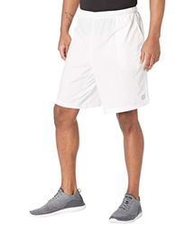 Wilson Homme Short, RUSH 9 WOVEN SHORT, Polyester, Blanc, Taille XXL, WRA746601XX