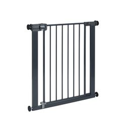 Safety 1st Easy Close Metal Barreira de segurança branca metálica para portas e escadas, porta de segurança de 80 cm até 136 cm com extensões, adequado para bebés, crianças e cães