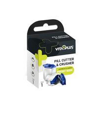 VITAPLUS Pill Cutter and Crusher - Easily Cut or Crush Pills - Compact for Easy Storage