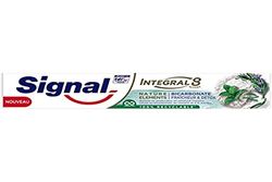 SIGNAL - Pasta do zębów Integral 8 Nature Elements Bicarbonate - Głębokie czyszczenie i świeży oddech - Mineralny cynk - 96% składników naturalnych - 75ml