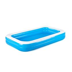 Bestway Piscina Familiar 54150 - Piscina Inflable - 305 x 183 x 46 cm - Paredes Laterales Extra Anchas - 3+