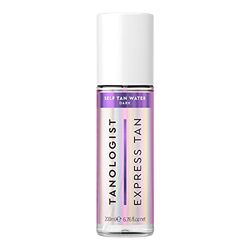 Tanologist acqua autoabbronzante scuro (200 ml) Approvato dai dermatologi Ingredienti puliti e vegani