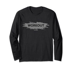 Allenamento grigio cool palestra bodybuilding allenamento fitness allenamento Maglia a Manica