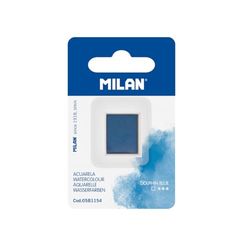 MILAN® Watercolour refill in medium godet format, delft blue