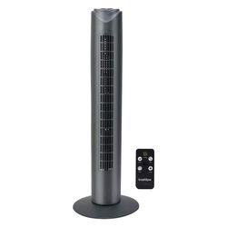 Bastilipo SAGRES, torenventilator, afstandsbediening, antraciet, hoogte 82 cm, temperatuur, 50 W