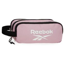 Reebok Boston pennenetui, drievoudig, roze, 22 x 10 x 9 cm, polyester, van Joumma Bags, Roze, 9x10x22 cms, Drievoudig etui