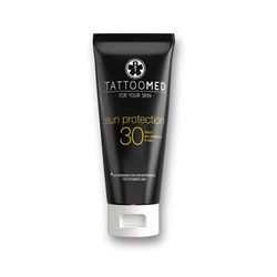 TattooMed Sun Protection LSF30 – ochrona przed słońcem dla skóry wytatuowanej – 1 opakowanie (1 x 100 ml)
