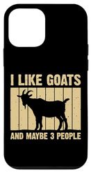 iPhone 12 mini Funny Goat Art For Men Women Kids Farming Goat Lover Stuff Case