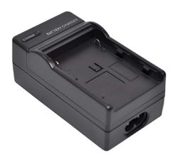 Amsahr CH-SNFM90-1CT Numérique Remplacement Caméra/Caméscope Mini Batterie Voyage Chargeur pour Sony NP- Fm90/Fm30/Fm50/Fm55H/Fm70 Gris