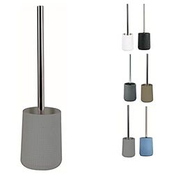 ESCOBILLA DE BAÑO Y SOPPORTE NORDEN GRIS 428C