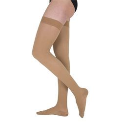 VenoKomp AG61651 AGH Calze a coscia con pizzo, chiuse, messico S