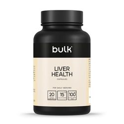 Bulk Liver Health Supplement Capsules, Choline, Vitamin B, Riboflavin, Pack of 90, Packaging May Vary
