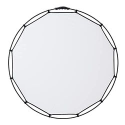 Manfrotto HaloCompact Plus Diffuser 98 cm 2 Stop Diffusore Circolare - Tecnologia RapidExoframe™ - Telaio Pieghevole in Alluminio - LL LR3333