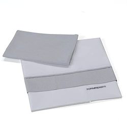 Foppapedretti, sábana para cuna, 100 % algodón, gris