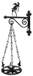 IMEX EL ZORRO, Support pour Pot de Fleurs Motif Chevaux de mer