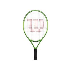 Wilson Blade Feel 21, WR027310U Racchetta da Tennis,Tennisti Junior di 5-6 Anni, Fibra di Vetro e Alluminio, Lime/Nero, 21"