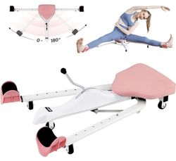 Yes4All Splitmachine voor flexibiliteit, veelzijdige beenstretcher machine past zowel 1 inch als 2 inch lange halterstang, smal en breed handvat met anti-slip rubberen grip, eenvoudig te installeren
