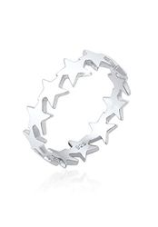 Elli Ring Dames Sterren Optics Speels in 925 Sterling Zilver