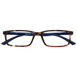 Opulize See Blue Light Blocking Glasses Narrow Frame Reduces Glare Anti Headaches Improve Sleep Computer Gaming Brown Mens Womens B9-2