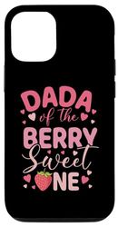 Custodia per iPhone 12/12 Pro Primo compleanno di Dada Of The Berry Sweet One Strawberry