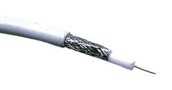 Velocraze Cavo coassiale – rotolo da 25 m progettato per TV, ideale per segnali di alta qualità, robusto e flessibile, facile installazione e utilizzo.