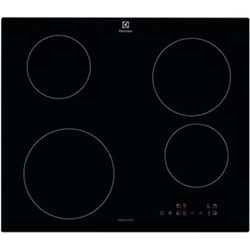 Electrolux Series 300 Induction Hob 4 Burners Built-in, EIB60424CK, SliderTouch Controls, 60 cm, 590 x 520 mm, Black