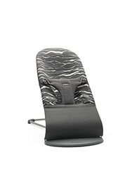 BabyBjörn Transat Bliss, Coton, Gris anthracite/Imprimé paysage