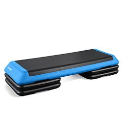 Tone Fitness Plataforma aeróbica ajustable, escalón de ejercicio, azul