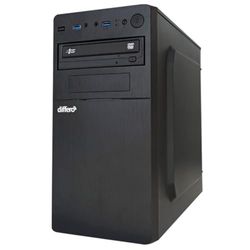 differo OR1639276 PC Intel Core™ i5 i5-10400 8 Go DDR4-SDRAM 256 Go SSD Windows 11 Home Bureau Noir