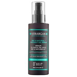 Kerargan - Hair serum with coconut oil to nourish and purify your hair while strengthening your scalp - For dry and brittle hair - Sulphate, paraben and silicone free - 100 ml