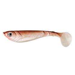 Berkley PowerBait® Pulse Shad, leurre Souple en Plastique avec Formule parfumée pour Les pêcheurs de prédateurs, idéal pour Le Bar, la Perche, Le Sandre et Le brochet, 14cm, Hot Firetiger