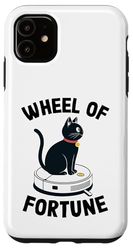 Wheel Of Fortune Cat Joke Robot Vacuum Cleaner Cat Case for iPhone 11