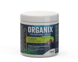 OASE ORGANIX Pleco Veggie Tabs 250 ml - cibo verde per pesci da fondo, cibo per acquari per erbivori
