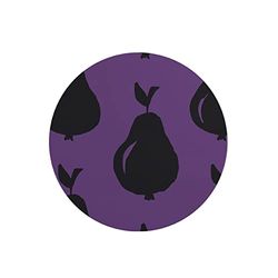 Questo Casa, Round Digital Printed Mouse Pad, Non-Slip Base, for Office and Home, Diameter:22cm