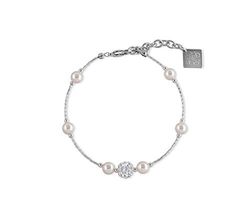 Bracciale Miamor con cristalli perlati - Colore Perla Creamrose