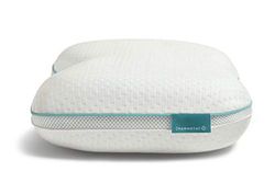 Marmota Almohada Cervical Viscoelástica para Dormir de Lado y Boca Arriba, Almohada para Problemas Cervicales y Cuello, Anti Dolores, Antironquidos, Firmeza Alta, Ergonómica