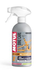 Motul - Spray per Pulizia a Secco del Telaio per Biciclette MTB - Senza Risciacquo - Tutte Le Superfici - Asciugatura Rapida - Senza Solventi e Siliconi - Bike Care Dry Clean off Road - 500 ml
