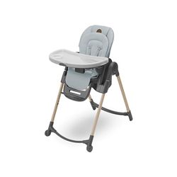 Maxi-Cosi Minla Trona Bebe Evolutiva 6 en 1, 0-14 años, máx. 60 kg, trona de bebé, 9 posiciones altura, 5 reclinación, 4 bandeja, plegado compacto, Eco Care, Beyond Grey
