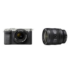 Sony Alpha 7CII di Sony | Fotocamera mirrorless full-frame (compatta, 33 MP, autofocus in tempo reale, 10 fps, video in 4K, display touch orientabile) + Lente SEL2860 + Lente SEL2450G (Argento)