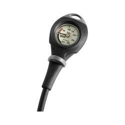 Mares Mission Instrument MISSION 1 - Manometro metallico da immersioni, Adulto, Unisex