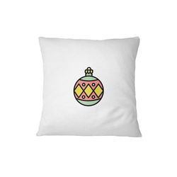 Bona Basics, Funda de cojín Decorativa, decoración del hogar, para sofá, cafetería, Tamaño: 45X45 cm, Color: Blanco